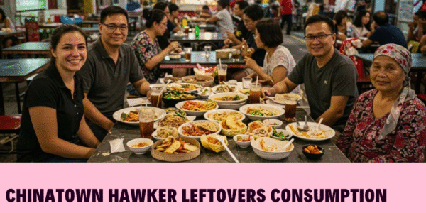 chinatown hawker leftovers consumption
